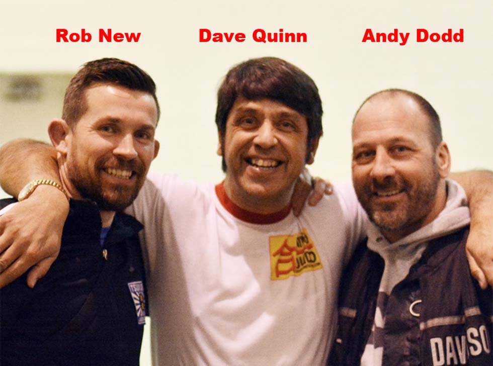 Rob New, David Quinn and Andy Dodd