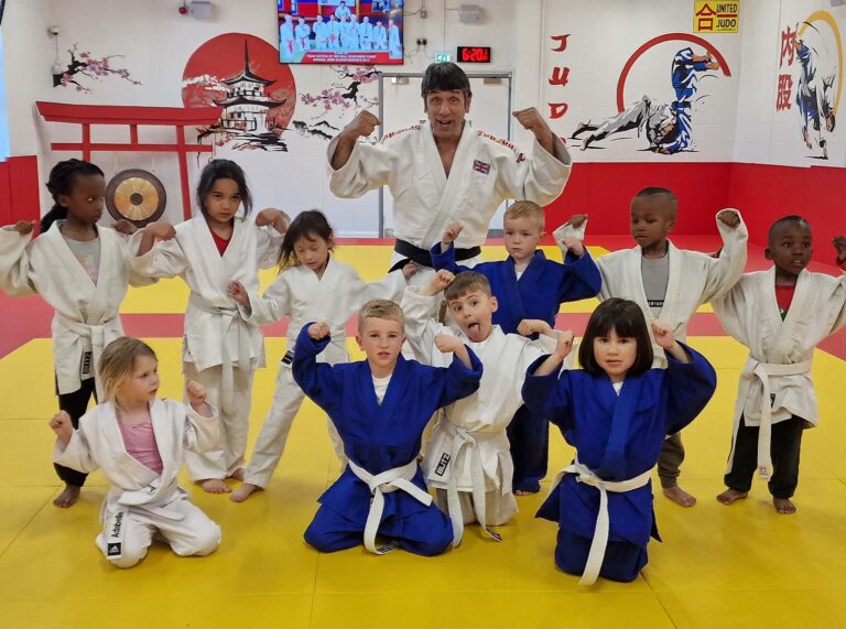 Sho Grade Children in Dojo at United Judo