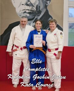 Elle and her Kata award